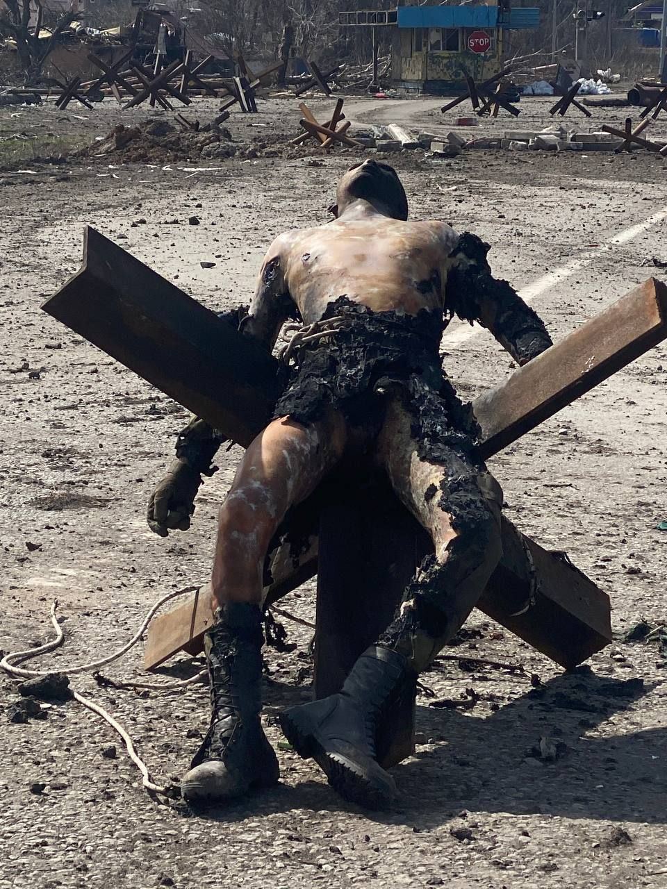 Погибший российский оккупант