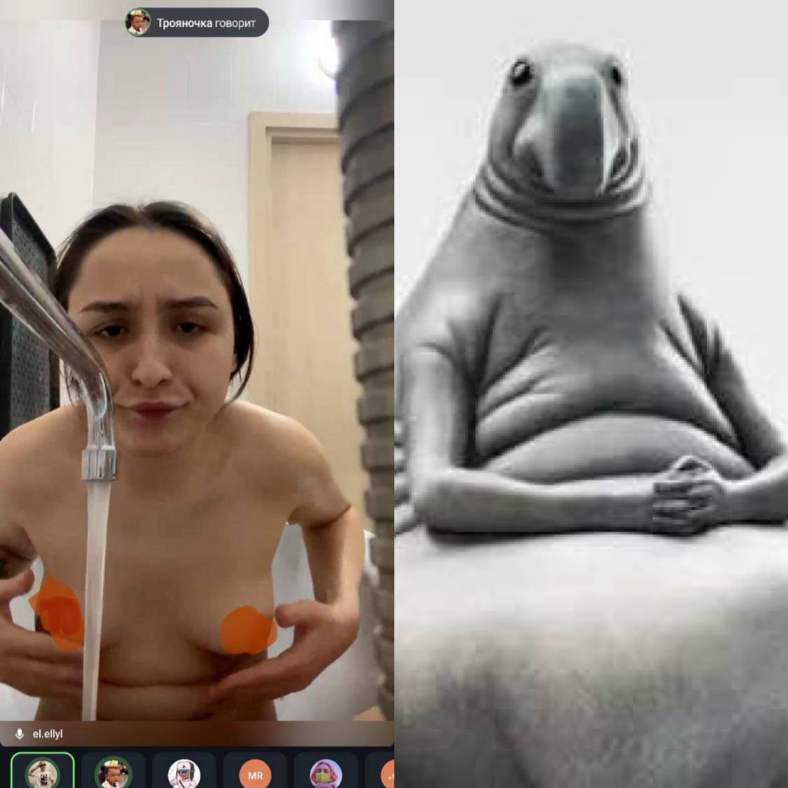 российская инстаграмщица - рашистка